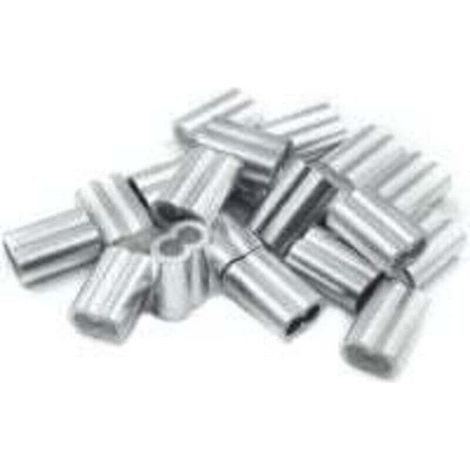 20x manchon à sertir en aluminium avec double virole virole en aluminium de 6,0 mm, pince à sertir, manchon à sertir, manchon à sertir, connecteur de câble 20610mm (1/3)