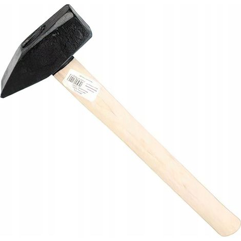 Bauhammer mit Holzstiel, 10 kg, Kraft&Dele
