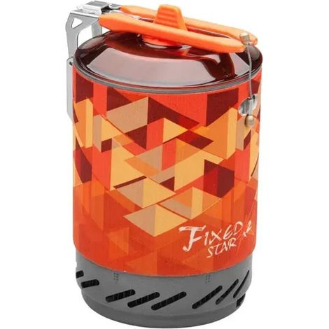 Réchaud à gaz d'extérieur Fire Maple X2, système de cuisson portable pour touristes avec échangeur de chaleur et casserole FMS-X2, idéal pour le camping et la randonnée. (1/5)