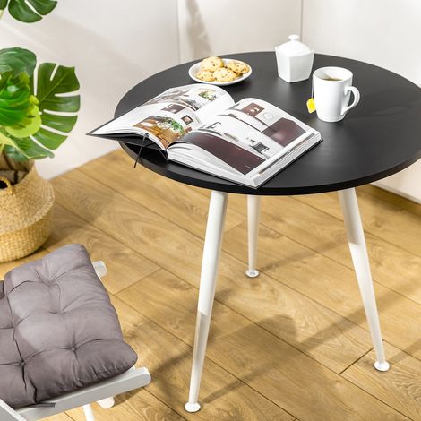 Tischbein Möbelbei abklappbar Tischfuss 710mm Höhe Tischstempel Möbelfuss Metall Weiß (1/5)