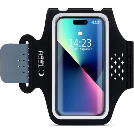 Tech-protect M5 Universal-Sportarmband schwarz (1/5)