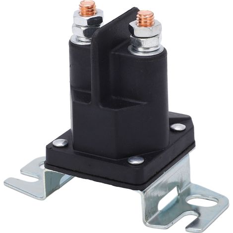 Démarreur à solénoïde 12 V à 2 bornes 745000 mA, relais de solénoïde de démarrage sensible et flexible pour tondeuse (1/5)
