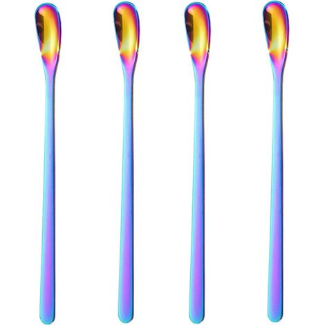 petites cuillères à cocktail - 14 cm, couleur naturelle (1/5)
