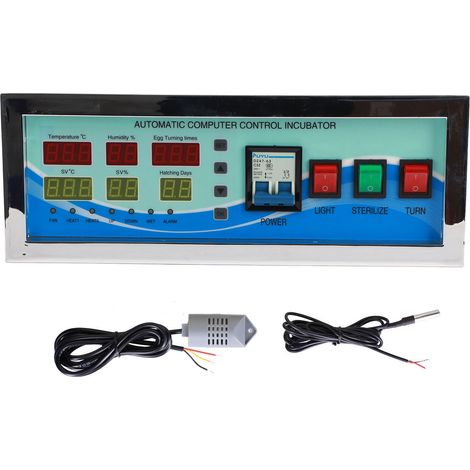 Système d'incubateur d'œufs de volaille XM‑ 18G, capteur automatique de température et d'humidité pour poulet, oie, canard, 220v (1/4)