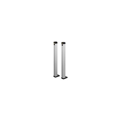 Paire de colonnettes en aluminium FADINI 108L
