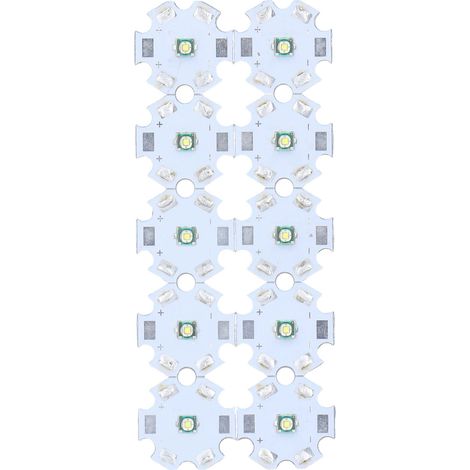 Confezione da 6 lampadine MR11 GU4 – 270LM – attacco in ceramica – a risparmio energetico – per esterni – luce bianca 6000K