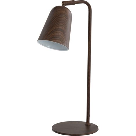 Light & Living - lampada da tavolo - Salomo - marrone - metallo - (1/4)