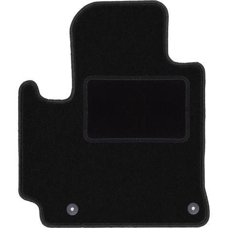Fahrermatte schwarz für: Toyota RAV4 II 2WD 3-Türer (2001-2005)