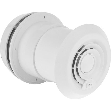 Ventilateur de toit 12V avec ventilation silencieuse et grille de dissipation de chaleur, adapté aux camping-cars, caravanes et fourgons aménagés. (1/5)