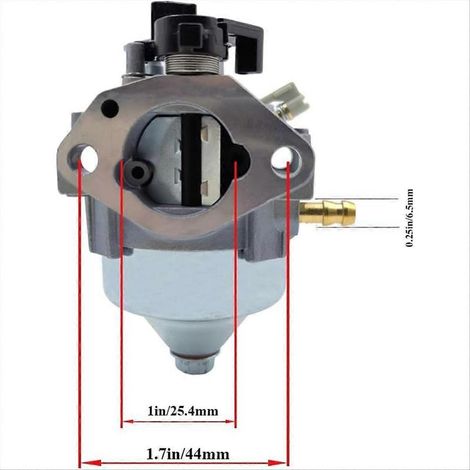 carburatore kigbf (BB76J A) con kit filtro aria, compatibile con per (1/5)
