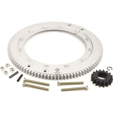 Kit couronne et pignon pour Briggs & Stratton. 399676, 392134, 696537 (1/4)