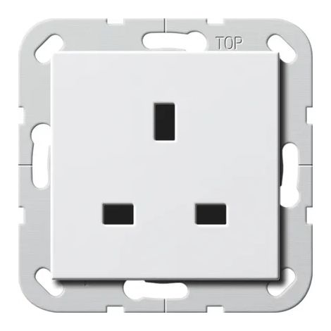 Gira Base BS 13 A SH System 55 Blanco puro [277603], 2776 03