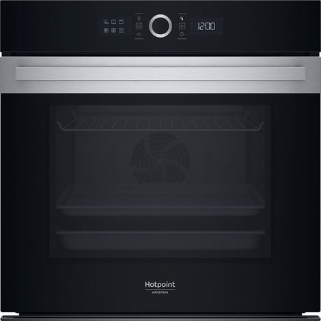Hotpoint Ariston Forno da incasso HAOI5S8HM0XA. Dimensione del forno: Media, Tipo di forno: Forno elettrico, Capacità interna forno totale: 73 L. Posizionamento dell'apparecchio: Da incasso, Colore... (1/5)