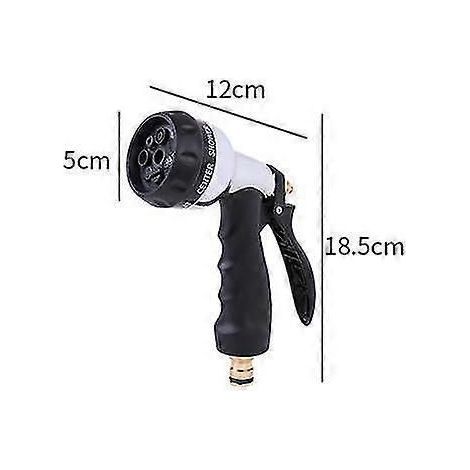 Multi-purpose Garden Water Gun, Car Wash Water Gun, 7 Function Metal Water Gun, Flower Watering Water Gun