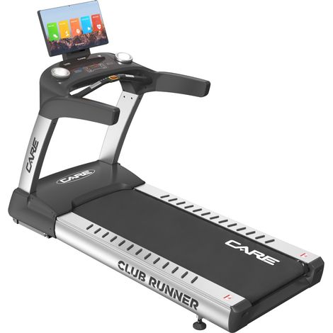 Tapis de course professionnel - 25km/h - CARE - CLUB RUNNER écran TFT (1/5)