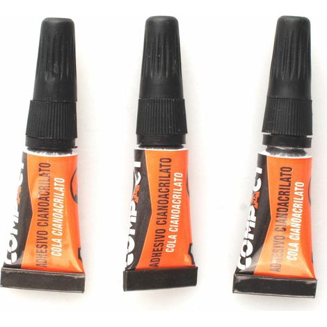 ADHESIVO CIANOACRILATO  COMPACT 3X1 GR.TUBO - ALFA DYSER