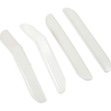 4 Protège-bords de porte anti-chocs pour Tesla Model 3 2018-2023, moulures de protection d'angle blanc, remplacement de garniture de sécurité, kit de 4 pièces. (1/5)