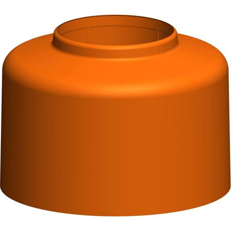 ATEC Cappa superiore DN 80 rosso , 161366
