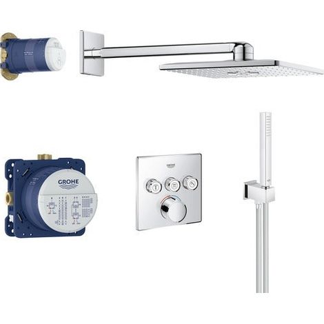 [NEUWERTIG] B-Ware GROHE Badewannenarmatur Unterputz RAINSHOWER SMARTCONTROL SYSTEM SMARTCONTROL ch (1/2)