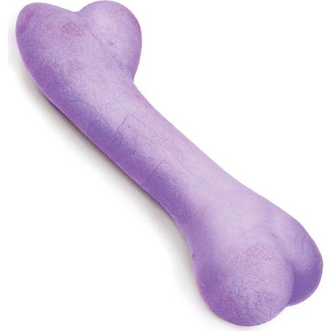 Flieder - Schwimmendes Spielzeug Knochen Fluo Modell für kleine Hunde (1/2)