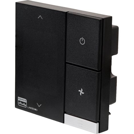 Thermostat HVAC LINKEDGO ST802-B, noir