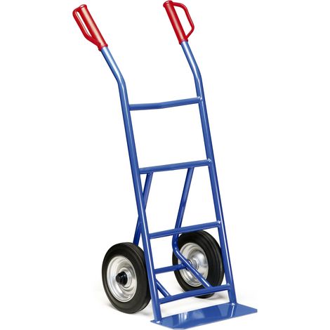 Bako Logistiksysteme Stahlrohr Stapelkarre 250kg Traglast Kugellager Vollgummi 250x60mm