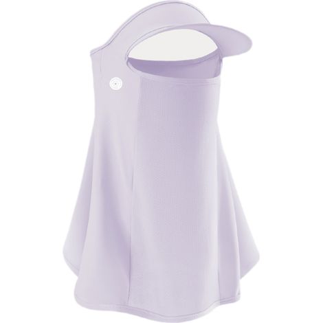 Chapeau Anti-UV Avec Visière Et Rabat Pour Cou - Protection Solaire Pour Jardinage Pêche Randonnée - 1 Pièce (1/5)