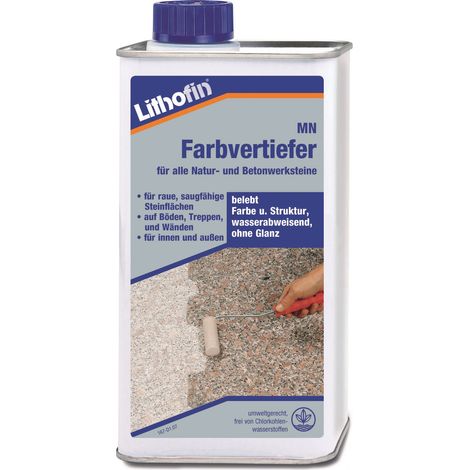 LITHOFIN MN Farbvertiefer für Rauhe Natursteinflächen 1 Ltr