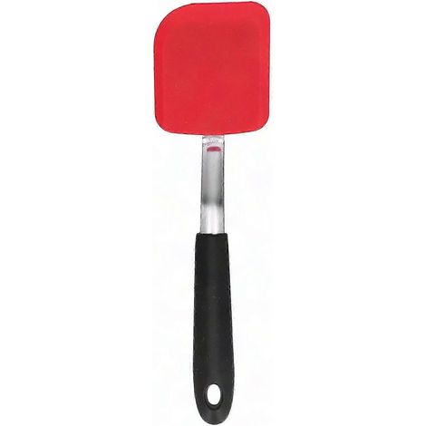 Spatule en silicone résistante à la chaleur pour poêles antiadhésives, crêpes, cuisson et friture - Lot de 1 (1/5)