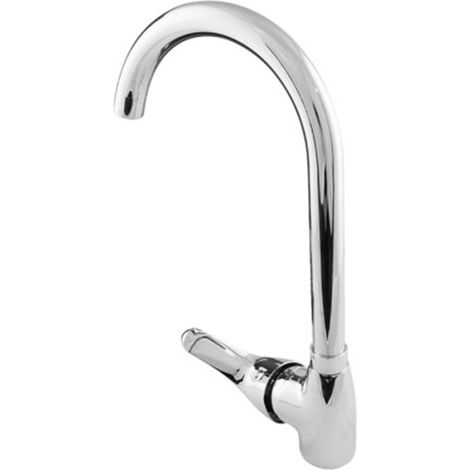 Mitigeur d'évier classique à bec de cygne vertical, GENIL. (1/5)