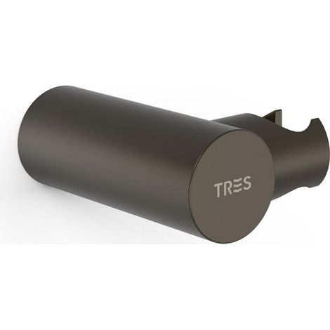Support orientable pour douchette à mainMatériau : Laiton. Noir bronze - TRES 06183901KMB