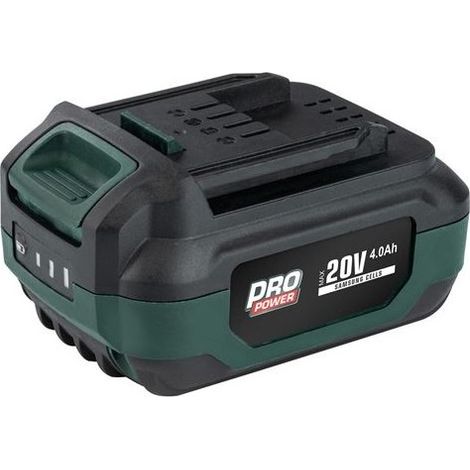 Powerplus Batterie POWPB90200 - 20V LI-ION SAMSUNG 4.0Ah - 3 voyants LED -batterie rechargeable (1/3)