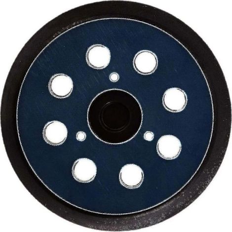 Lot de 2 disques de ponceuse à rail de 125 mm à 8 trous, compatibles avec Makita M9204, Bo5030, Bo5031, Dbo180z. (1/3)