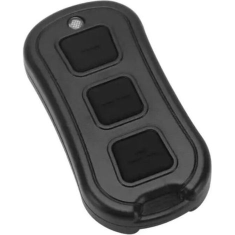 Une télécommande noire pour porte de garage, compatible avec la télécommande de porte de garage nord-américaine 893MAX 893LM G953EV-P2. (1/5)