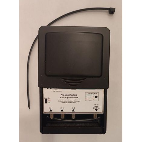 Xj plus mitan m58630010-3 mastverstärker 12v 300ma eingänge-schwarz