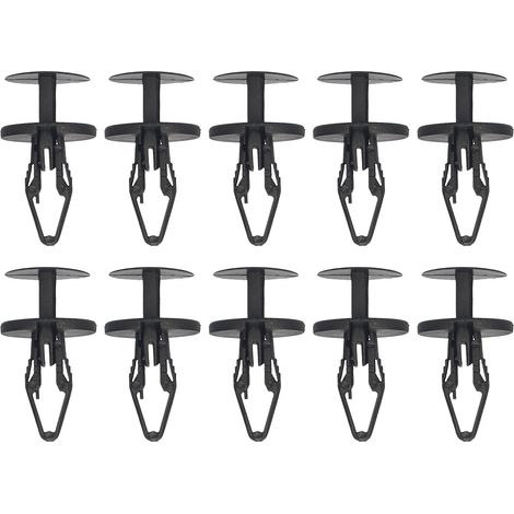 10 clips de fixation pour passage de roue, type poussoir, référence 11589292, compatibles avec GMC, GM et Chevrolet. (1/5)