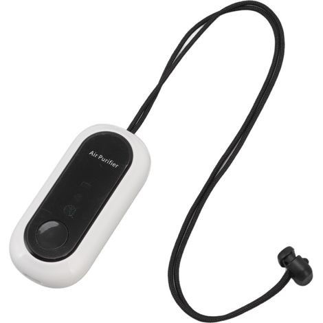 Purificateur d'air portable mini, rechargeable par USB et à ions négatifs réglables, idéal pour le bureau, la voiture et les voyages. Parfait pour le bureau, la voiture ou les voyages. (1/5)