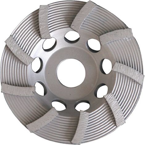 Mola a tazza diamantata 125mm per cemento e granito 22,23mm a corona singola PROMAT