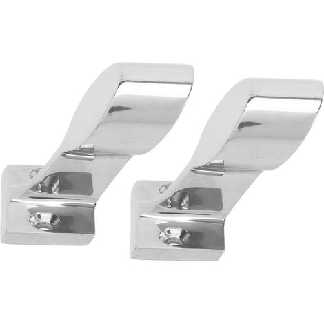 2Pcs Railing Support 316L Inox Marine Poli Miroir Antirouille pour Bateau Yacht 22mm/7/8in (1/5)