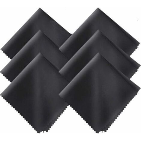 100PCS Lingette de nettoyage pour lunettes en microfibre nettoyant pour lunettes en microfibre bijoux lingette en argent (1/5)