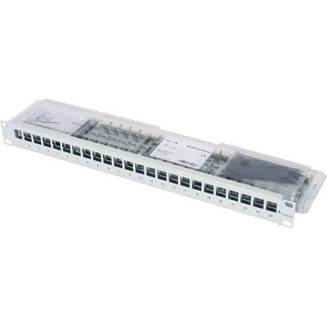 Telegärtner Patchpanel di rete 24 Porte CAT 6A 1 U