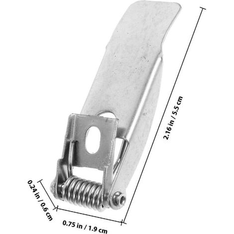 10 Clips à Ressort pour Spots Encastrés Pinces de Fixation Universelles pour Plafonniers et Panneaux Lumineux Ressorts de Montage Haute Élasticité Installation Facile pour (1/3)