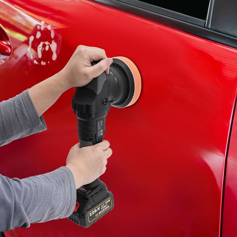 Batterie Exzenter-Poliermaschine Akku Polierer 3 Gänge 21V Auto-Poliermaschine (1/5)