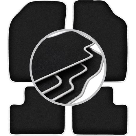 Tapis de sol Carlux argentés pour : Lancia Ypsilon I hatchback (1996-2003) (1/5)