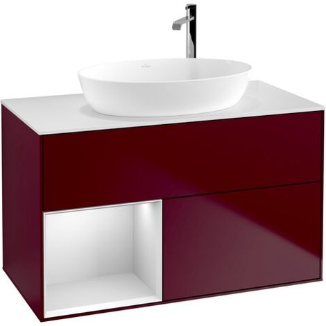 Villeroy & Boch F891MTHB Meuble sous-lavabo Finion F89 (1/2)