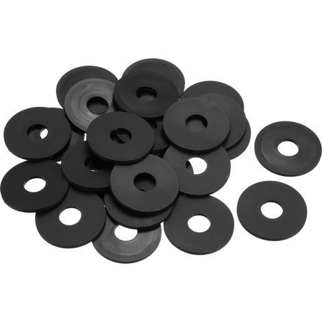 25Pcs Entretoise Plastique M12 Rondelle 12mm ID 50mm OD 3mm Épais (1/5)