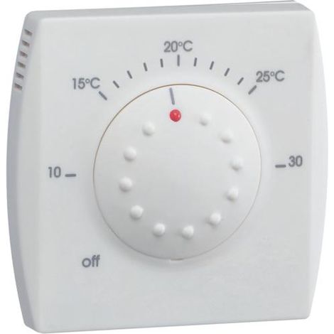 Thermostat ambiance électronique semi-encastré - 230V - 25111 - Hager