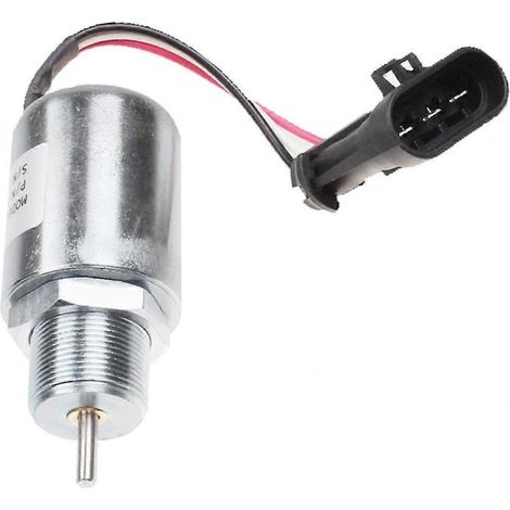 Électrovanne d'arrêt 12 V pour tracteur Toro 3000D, moteur L3E, L3E2, L3A, L3C, MM43662902, 1751ES-12B2UC4, MM436629 (1/4)