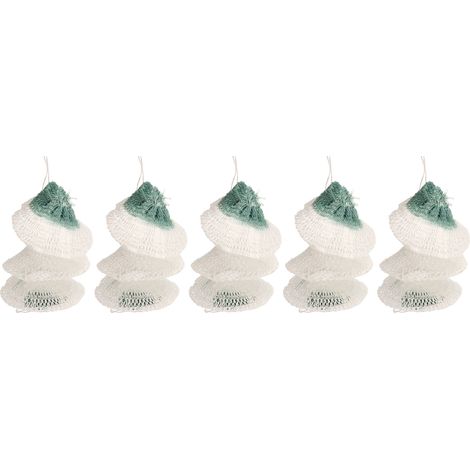 Lot de 5 manchons pour lanternes de camping à gaz, compatibles avec les lampes à pétrole (style double ligne). (1/5)