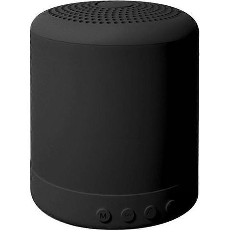 Mini-Stereo-Lautsprecher mit Subwoofer und Musikplayer (schwarz) (1/5)